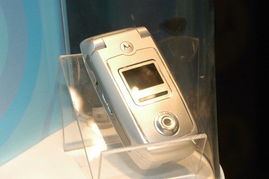 回顾经典 2004年中国国际通信设备技术展上的摩托罗拉手机展示